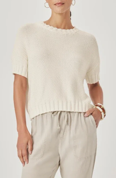 Splendid Annmarie Cotton Sweater In Neutral