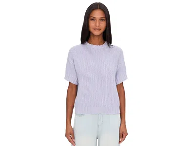 Splendid Annmarie Ss Ssweater In Purple