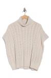 Splendid Aspen Sleeveless Turtleneck Sweater In Neutral