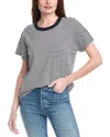 Splendid Astrid Linen-blend T-shirt In Multi