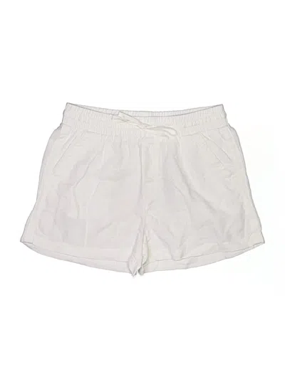 Pre-owned Splendid Athletic Shorts In Ivory