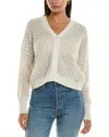 Splendid Audrey Cotton Cardigan In Brown