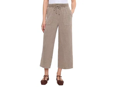 Splendid Ava Gauze Pants In Brown