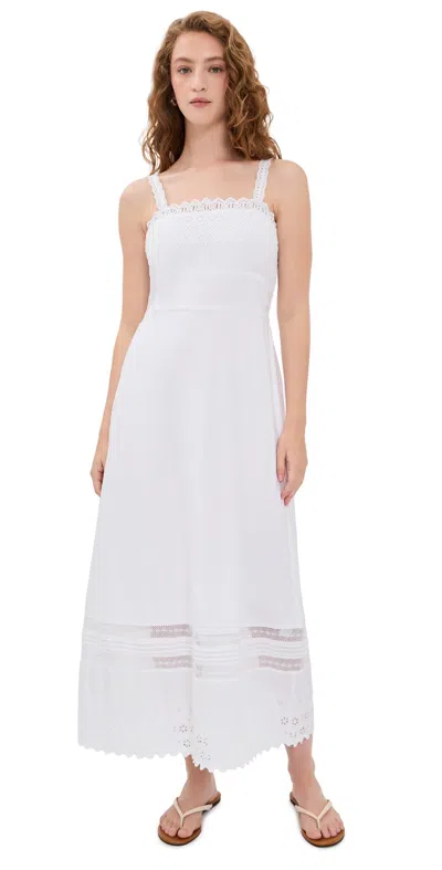 Splendid Avery Maxi Dress White In Multi