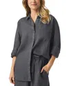 Splendid Bailey Oversize Line Blend Button-up Shirt