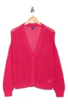 Splendid Bailey Open Stitch Cardigan In Fiore