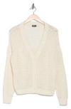 Splendid Bailey Open Stitch Cardigan In Paper