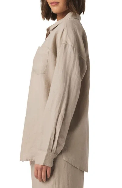 Splendid Bailey Oversize Line Blend Button-up Shirt