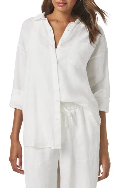 Splendid Bailey Oversize Line Blend Button-up Shirt