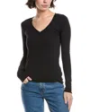 Splendid Bamboo Jersey T-shirt In Black