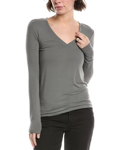 Splendid Bamboo Jersey T-shirt In Gray