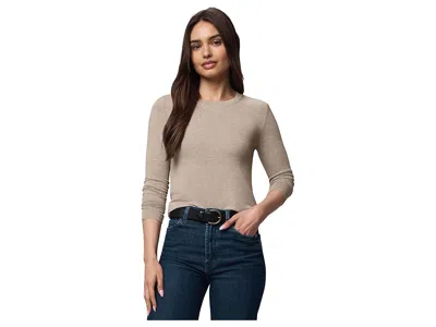 Splendid Bamboo Long Sleeve T-shirts In Neutral