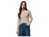 Splendid Bamboo Long Sleeve Turtleneck In Neutral