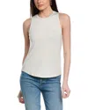Splendid Curve Hem Tank In Grey