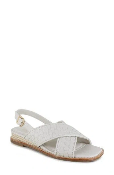 Splendid Bennet Slingback Sandal In White Sand