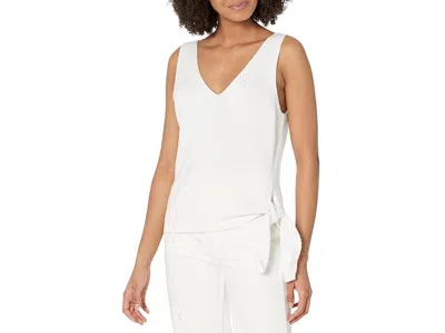 Splendid Berkeley Sweater Tank Top In White