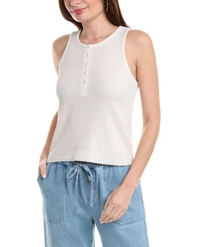 Splendid Bethany Henley Tank In White