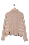 Splendid Bette Turtleneck Sweater In Neutral