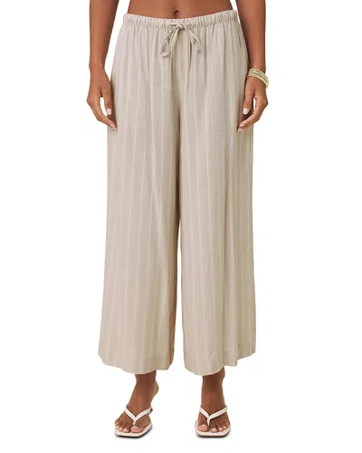 Splendid Bianca Stripe Drawstring Pants In Multi