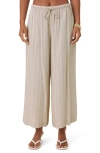 Splendid Bianca Stripe Drawstring Pants In Multi