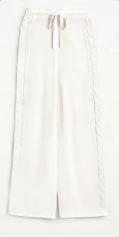 Splendid Billie Sweater Pant In Ivory In Multi