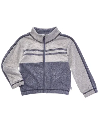 Splendid Blake Block Stripe Jacket In Blue