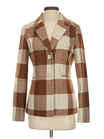 Pre-owned Splendid Blazer Jacket In Brown