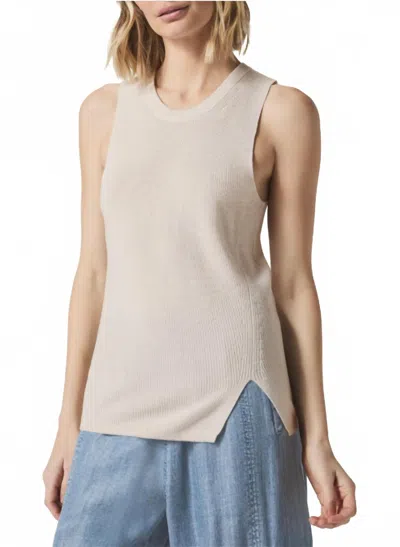 SPLENDID BOBBIE SWEATER TANK IN MOONSTONE