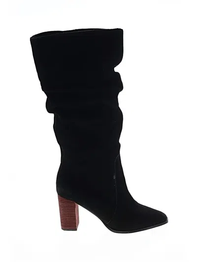 Pre-owned Splendid Boots In Black