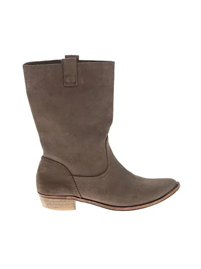 Pre-owned Splendid Boots In Brown