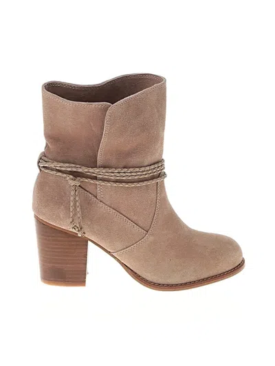 Pre-owned Splendid Boots In Brown