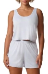 Splendid Boxer Pajamas In Xenon Blue