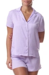 Splendid Boxer Shorts Pajamas In Texture Blocks