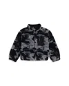 Splendid Boys' Camo Sherpa Jacket - Little Kid In Lead Camo