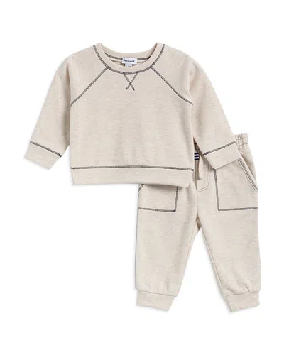 Splendid Boys' Canyon Cutie Top & Joggers Set - Baby In Neutral
