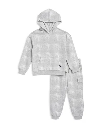 Splendid Boys' Checkerblock Hoodie & Pants Set - Little Kid In Multi