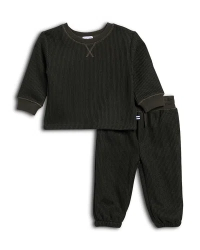 Splendid Boys' Into The Woods Sweatshirt & Joggers Set - Little Kid In Pine