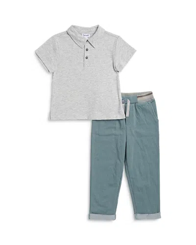 Splendid Boys' Polo Shirt & Pants Set - Little Kid In Glacier