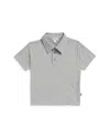 Splendid Boys' Polo Tee - Little Kid In Heather Grey