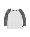Splendid Boys' Raglan Tee - Baby In Off White