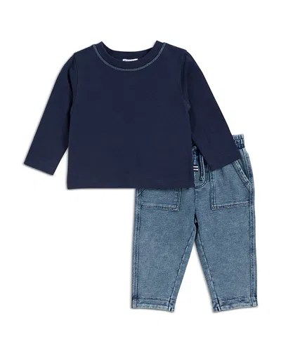 Splendid Boys' Skyline Long Sleeve Top & Pants Set - Baby In Blue