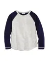 Splendid Boys' Two-tone Raglan Tee - Little Kid In Heather Gray/navy