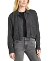 Splendid Breck Utility Jacket In Gray