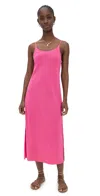 Splendid Breeze Linen-blend Maxi Dress In Lilac Rose