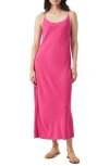 Splendid Breeze Linen-blend Maxi Dress In Lilac Rose