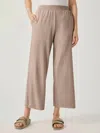 Splendid Brooke Cropped Wide Leg Pants In Beige