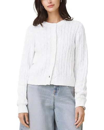 Splendid Brooks Cardigan In White