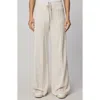 Splendid Cable Drawstring Wide Leg Pants In Neutral