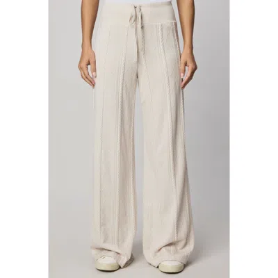SPLENDID SPLENDID CABLE DRAWSTRING WIDE LEG PANTS