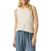 Splendid Cady Crewneck Linen Blend Tank